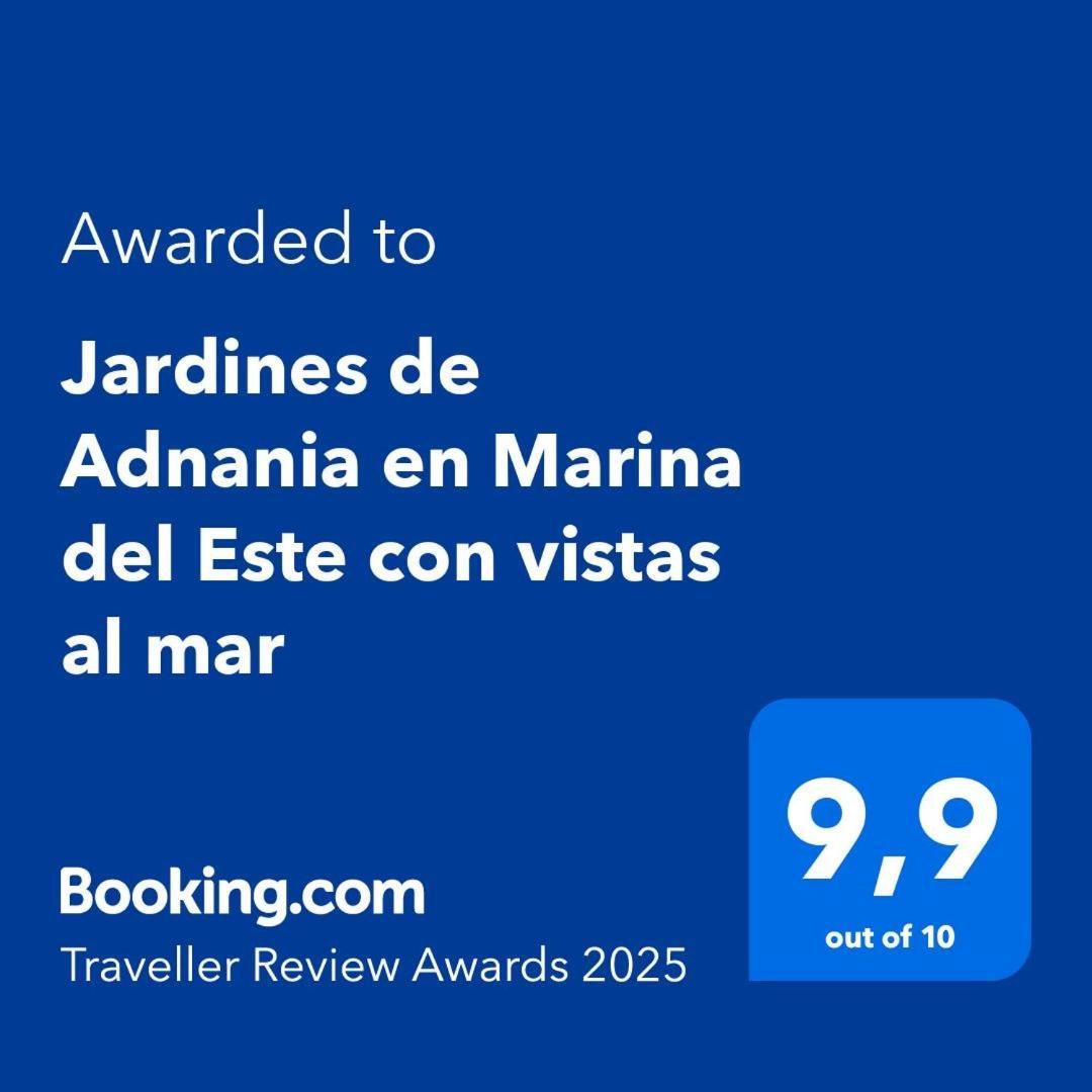 Jardines De Adnania En Marina Del Este Con Vistas Al Mar La Herradura  Kültér fotó